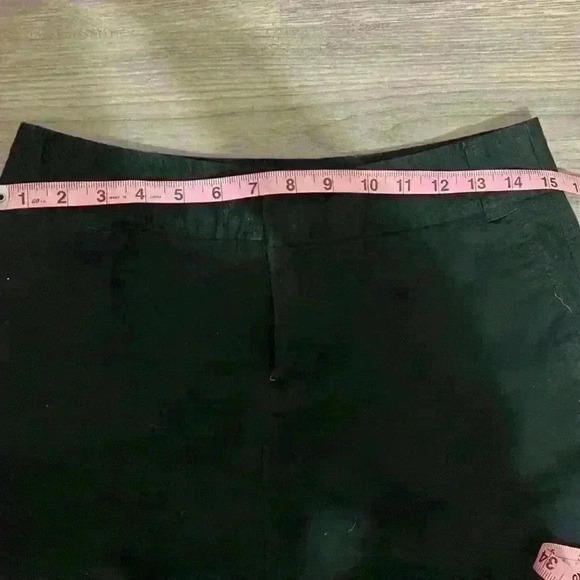 NWT Mernoa Stretch Black Cargo / Pencil Skirt Size 2 - Picture 6 of 7